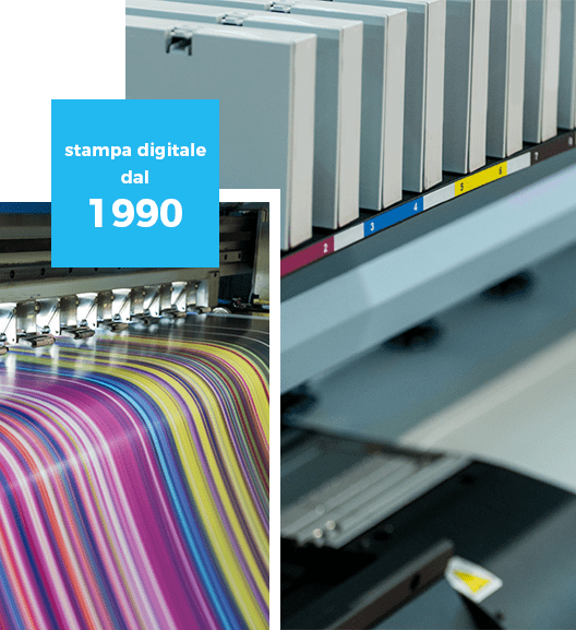 Stampa digitale piccolo e grande formato